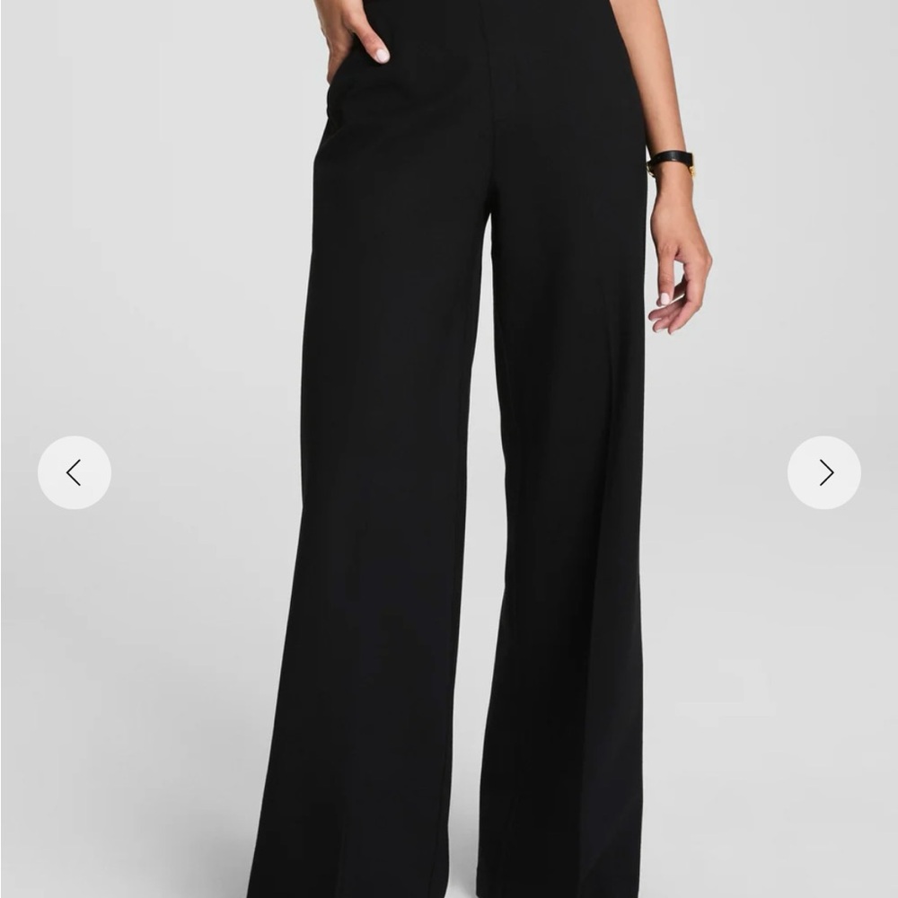 SPANX Black Wide-Leg Women's Pants